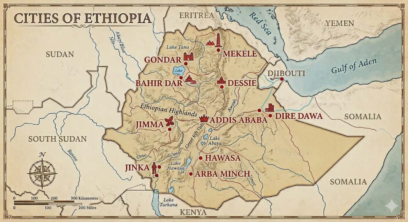 Etiopia 20. – 29.juni 2026